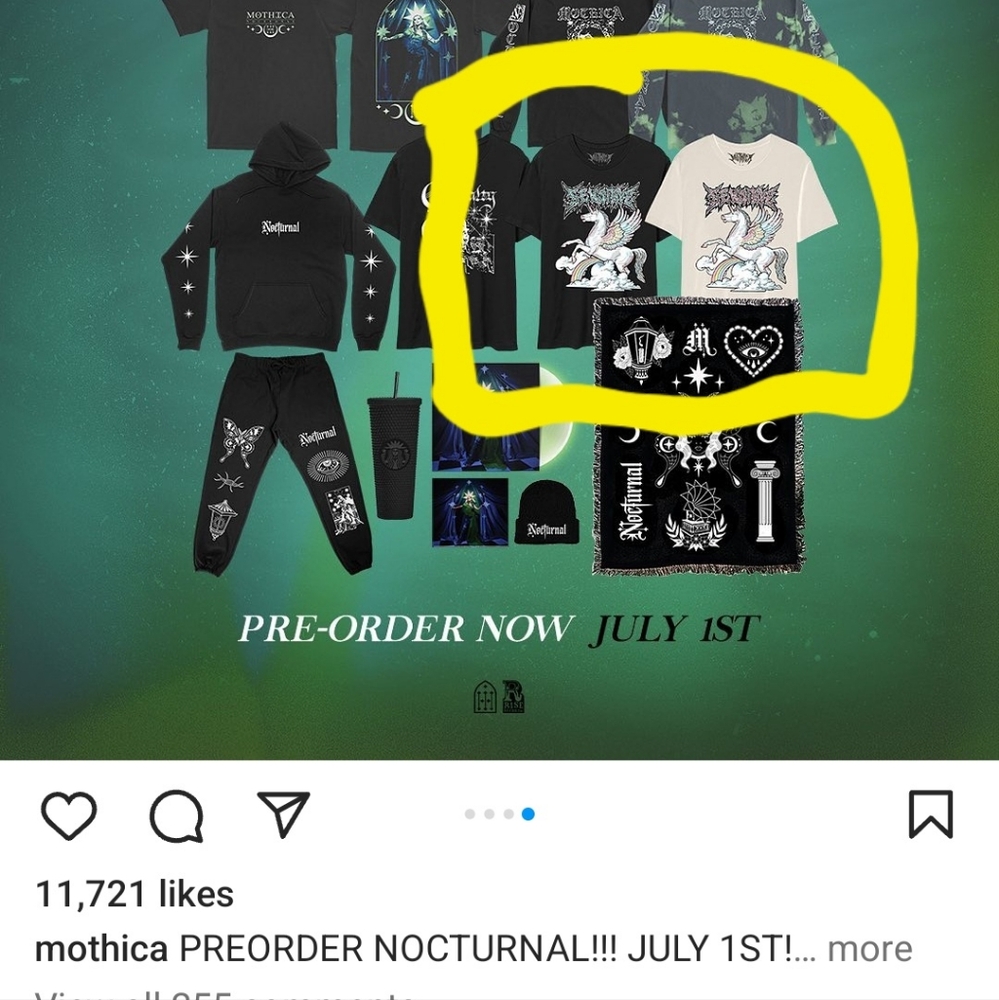 ISO mothica sensitive unicorn shirt